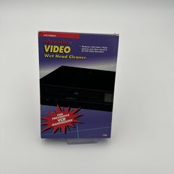 Discwasher Video Head Cleaner VCR VHS