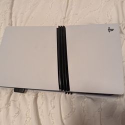 PS5 PRO With Pro Controller And Normal Controller And Headset