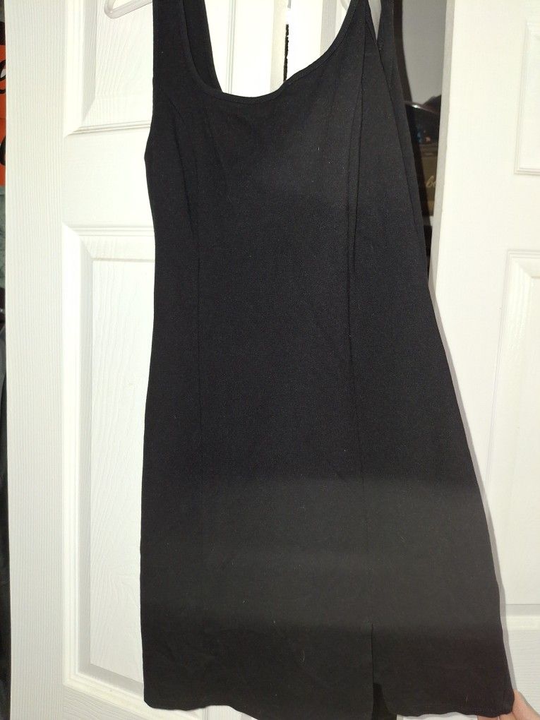 Black Tight Fit Dress