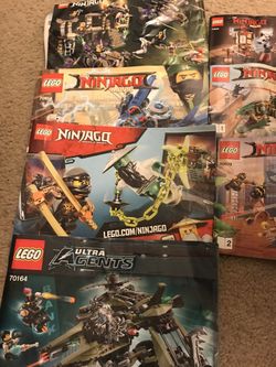Lego’s Lovers Box Full with manuals.