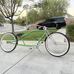 Stretched Beach Cruiser Bicycle