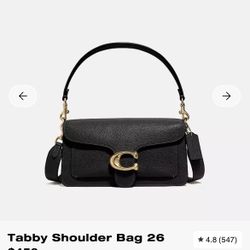 Coach Tabby 26 With Charm