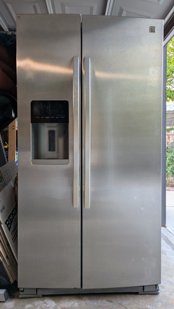 Kenmore ColdSpot 26 cu ft. Side-By-Side Refrigerator - Stainless Steel