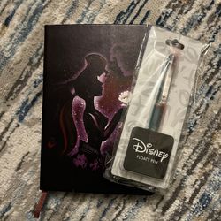little mermaid journal with ariel floaty pen 