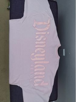 XS Pink Disneyland spirit jersey