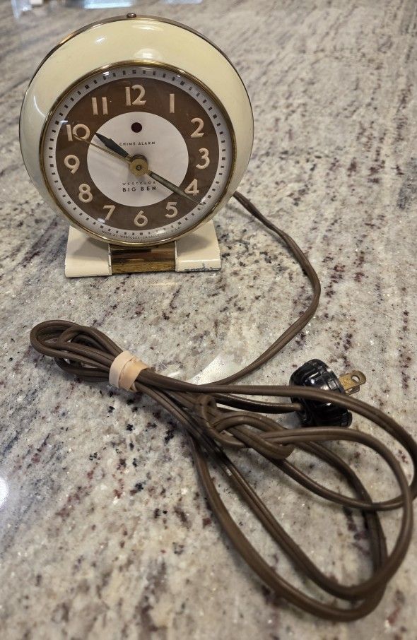 Vintage Westclox Big Ben Electric Alarm Clock