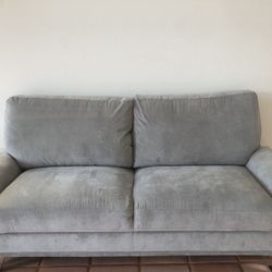 2 grey couches  - both for $200