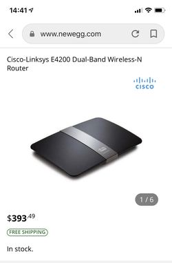 Cisco-Linksys E4200 Router