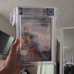 Ps2 Mega Man Anniversary collection Wata Graded Perfect 10
