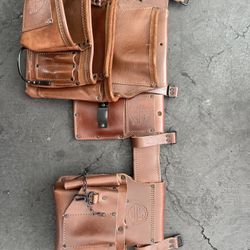 Electrician Leather Tool Belt