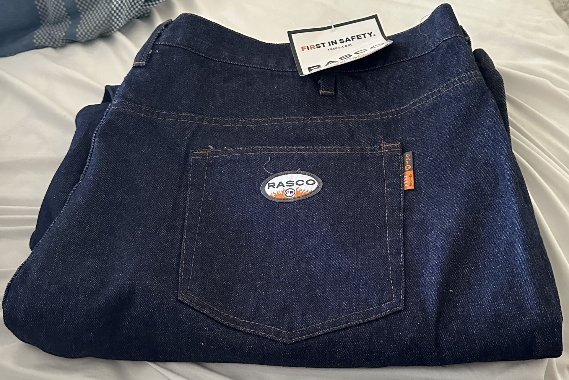 Men’s Rasco FR Jeans 50x32 / 2 Pair Brand New