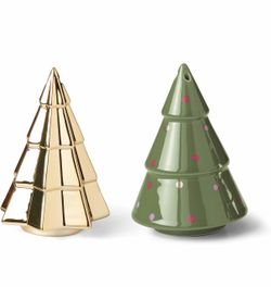 kate spade new york Figural Evergreen Christmas Salt and Pepper Shaker Set