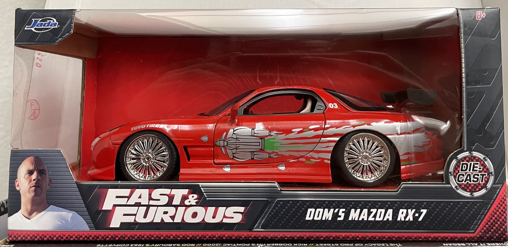 Fast & Furious 1/24 Scale Mazda RX-7