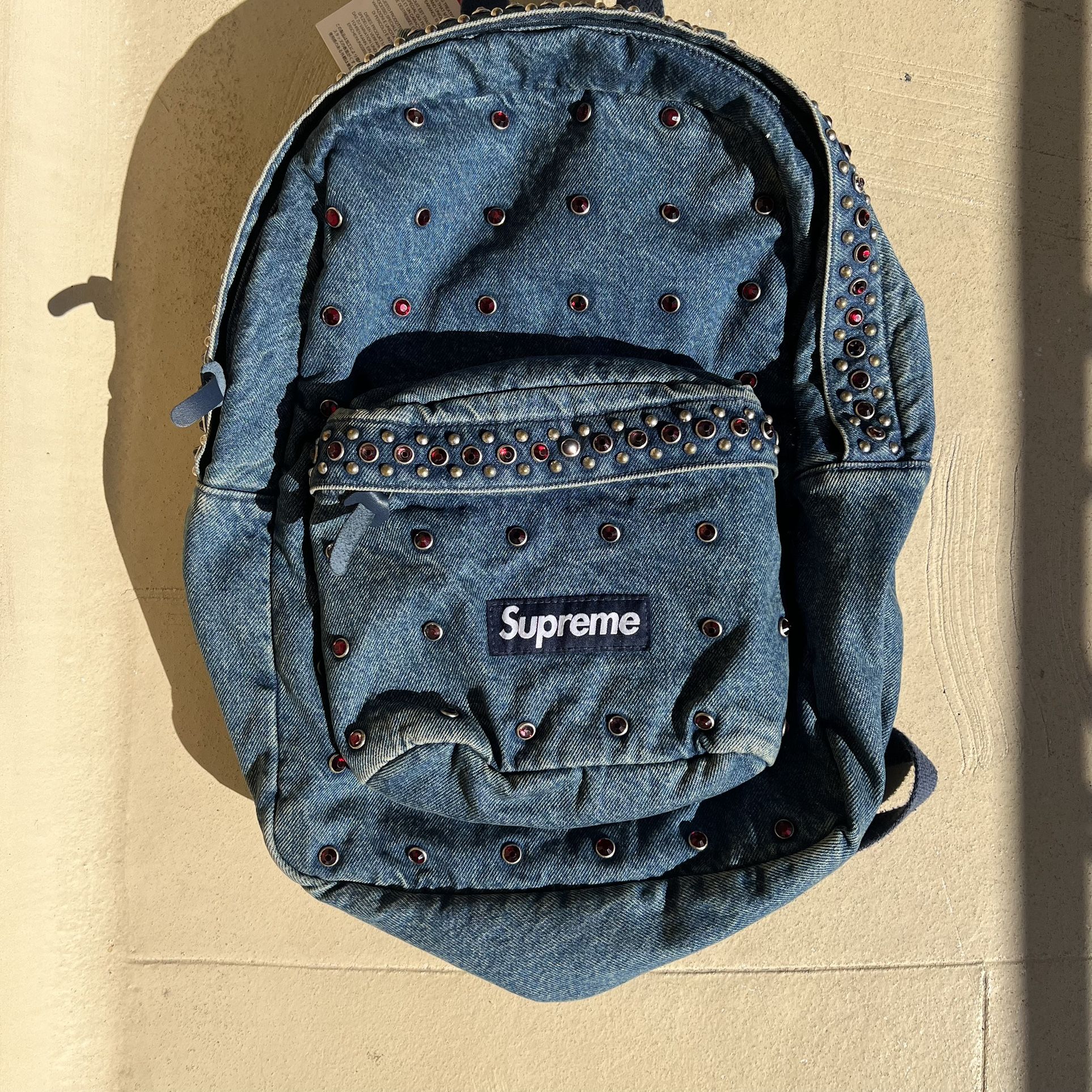 Supreme Bb Simon Backpack Denim
