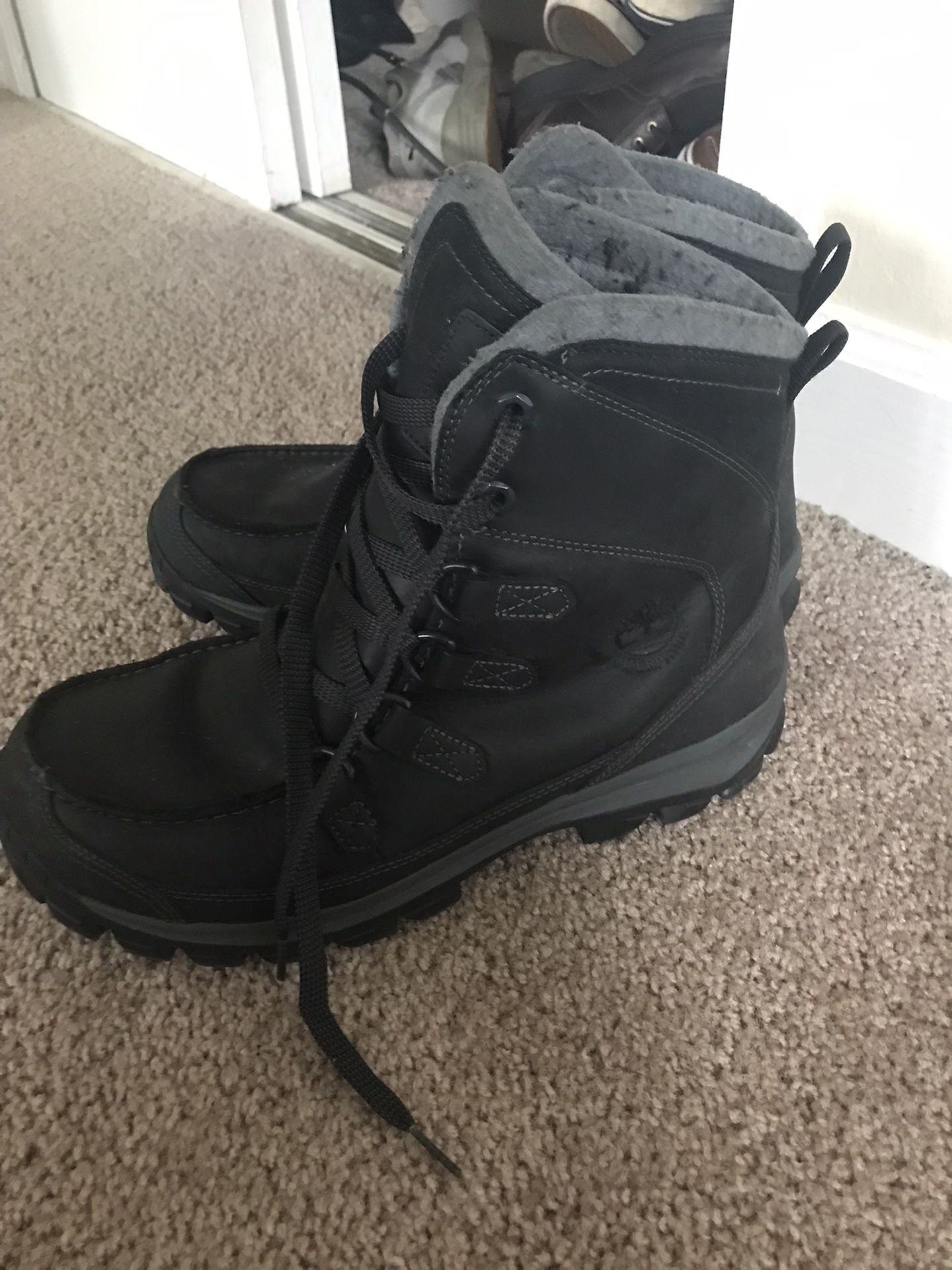 Timberland Insulated Leather Boots 10.5
