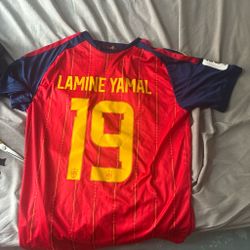 Adidas Lamine Yamal Spain 2024/2026 home shirt
