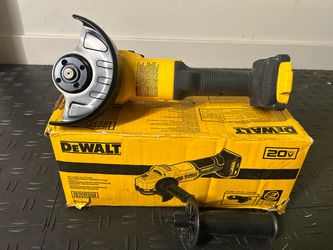 DEWALT 20-Volt MAX Cordless Brushless 4-1/2 in. Angle Grinder with Slide Switch (Tool Only)