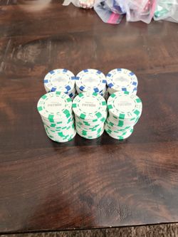 PATRÓN TEQUILA BRAND POKER CHIPS