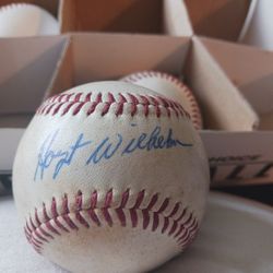 Hoyt Wilhelm Autographed Baseball