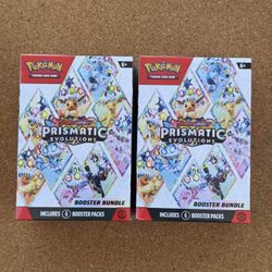 Pokemon TCG Scarlett & Violet Prismatic Evolutions Booster Bundle