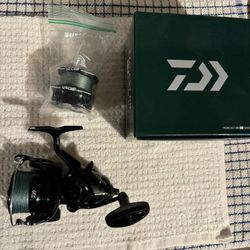 Daiwa Emcast 5000-c Bait runner Reel. 