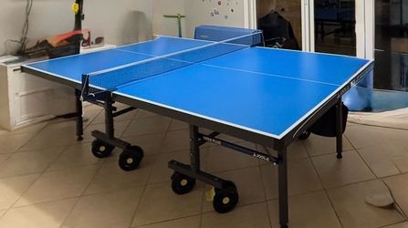 Joola Nova Indoor/Outdoor Table Tennis with waterproof net set, Waterpoof cover and paddles/balls