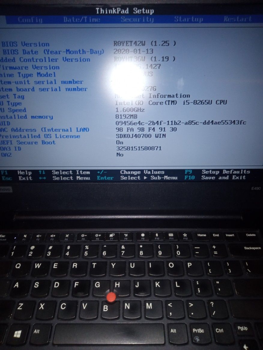 Lenovo E490 Rx550 I5, 500gb,2019
