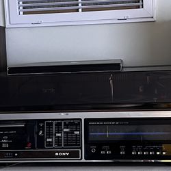 Sony Cassette, Vinyl And Stereo System 