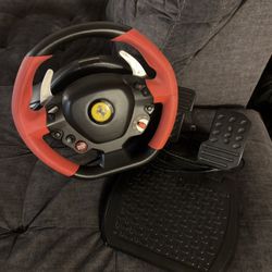 Thrustmaster Ferrari Steering Wheel For Xbox