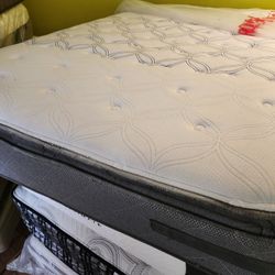 Mattress And Box Spring Queen Size 