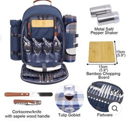 Picnic Backpack - Brand New 