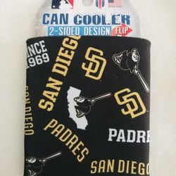 New!⚾️SAN DIEGO PADRES ⚾️ 12oz CAN COOLER 🍺 $6 each or 2 for $10!! 