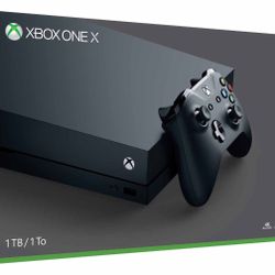 Xbox one X 1 TB
