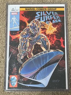 Silver Surfer Black #1 - Scott Williams Variant Cover comic book