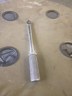 Snap on torque wrench