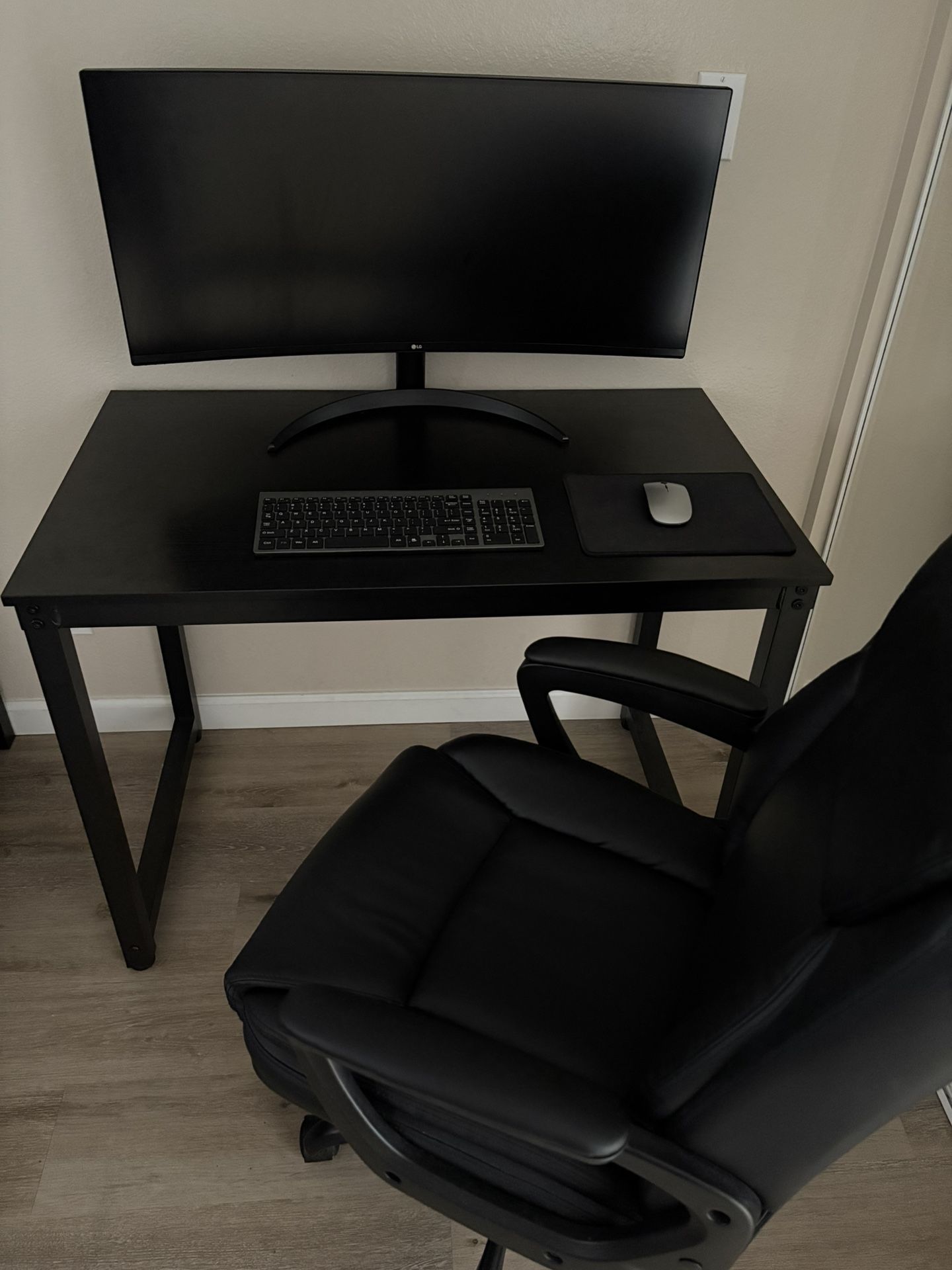 Monitor + Desk Setup (Great Deal)