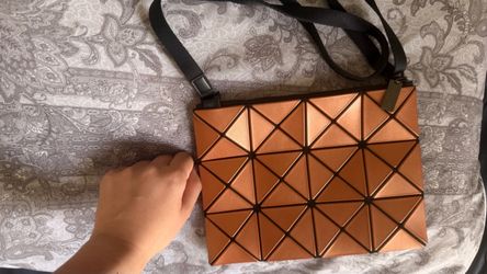BAO BAO ISSEY MIYAKE Crossbody / Shoulder Bag (Metallic Bronze)