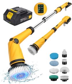 Cordless Electric Spin Scrubber
