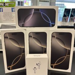 New Unlock iPhone 16 Pro Max 256GB No Credit Needed  Only $79 Down Payment Today!! Only At Phone Hub Fall River 