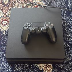 PS4 with control