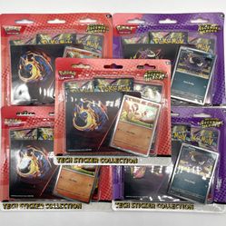NEW Pokemon Mega Evolutions Ascended Heroes Tech Sticker Collection