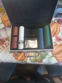Texas hold em poker set