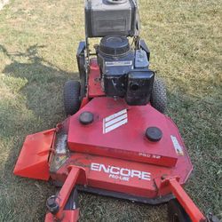 Wlak Behind Mower 32"Cut Runs Good As Is No Warranty Cash Only