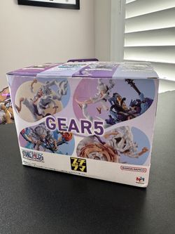 One Piece Log box Rebirth Gear 5 Special Figure 4 Set Box Luffy