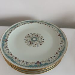 Vintage Noritake Cantata Fine China, Made in Japan – Set Of 4 Salad Plates
