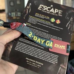 (2) Escape 2day GA
