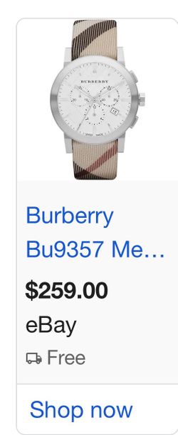 Burberry BU9357 Chronograph Watch