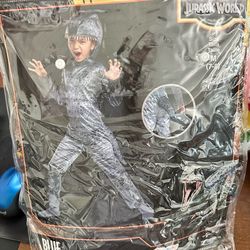 Jurassic Park Blue Raptor Dinosaur Costume