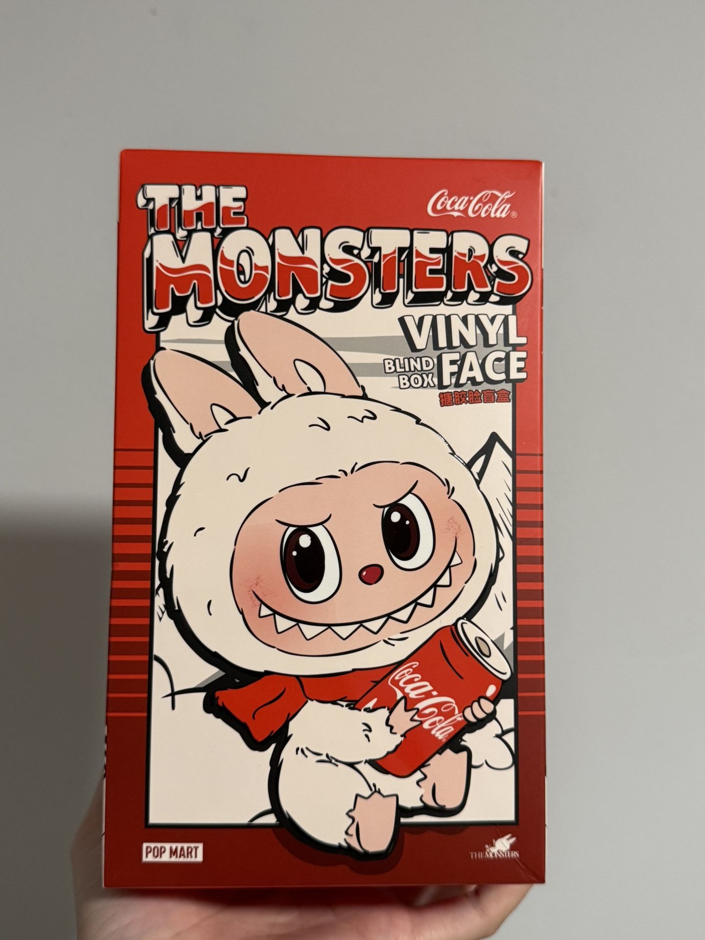 Unopened labubu x coca-cola