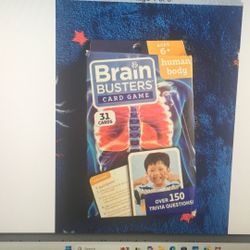 A Used Kids Brain Busters Human Body Card Game 
